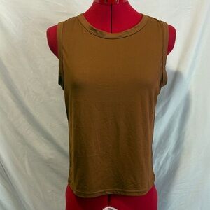Olivia Rae Brown Tank Top LL28
